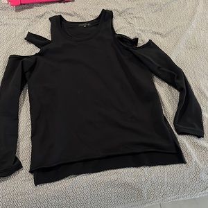 Black cut out sanctuary sweater